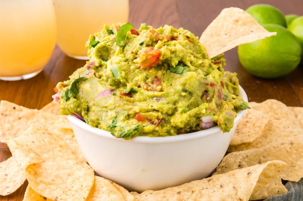 Homemade Guacamole by Tessie's Table.