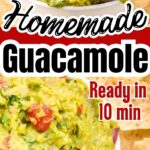 Homemade Guacamole by Tessie's Table.