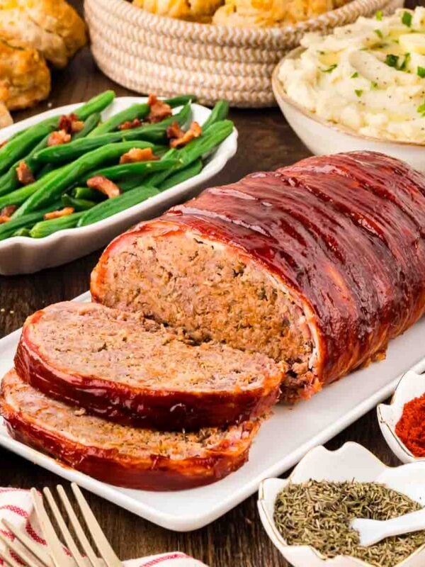 Bacon-Wrapped Meatloaf