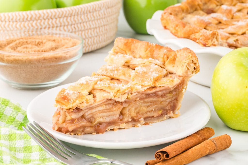 Easy Apple Pie by Tessie's Table.