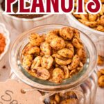Spiced Peanuts by Tessie's Table.