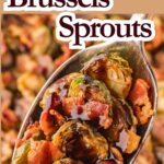 Balsamic Bacon Brussels Sprouts Recipe by Tessie's Table.