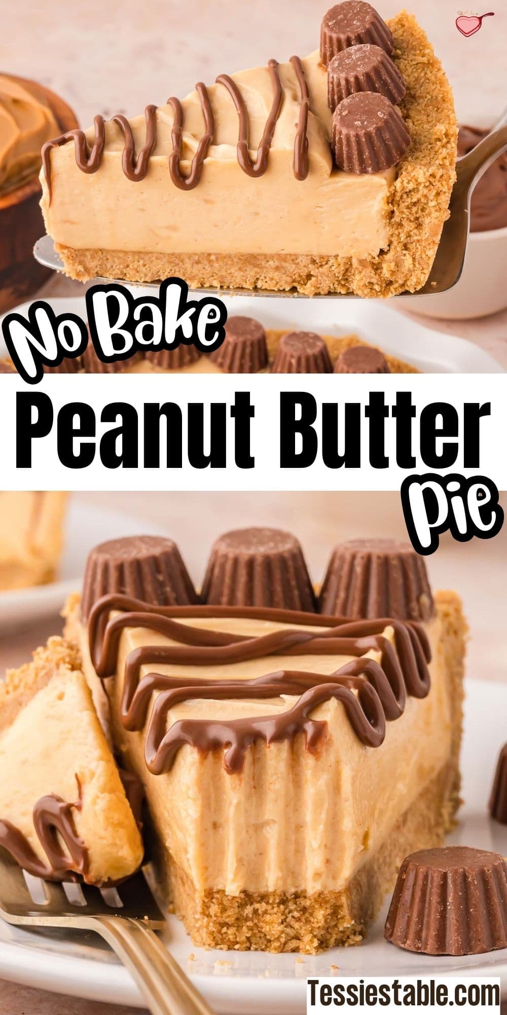 Peanut Butter Pie by Tessie's Table.