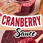 This Slow Cooker Cranberry Sauce is sweet, tangy, and so easy to make! Perfect for holiday meals or as a tasty side with your favorite dishes. #CranberrySauce #SlowCookerRecipes #HolidaySides
