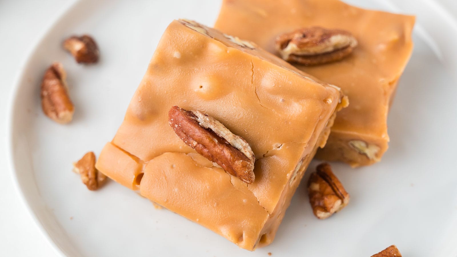 Butterscotch Peacan Fudge by Tessie's Table.