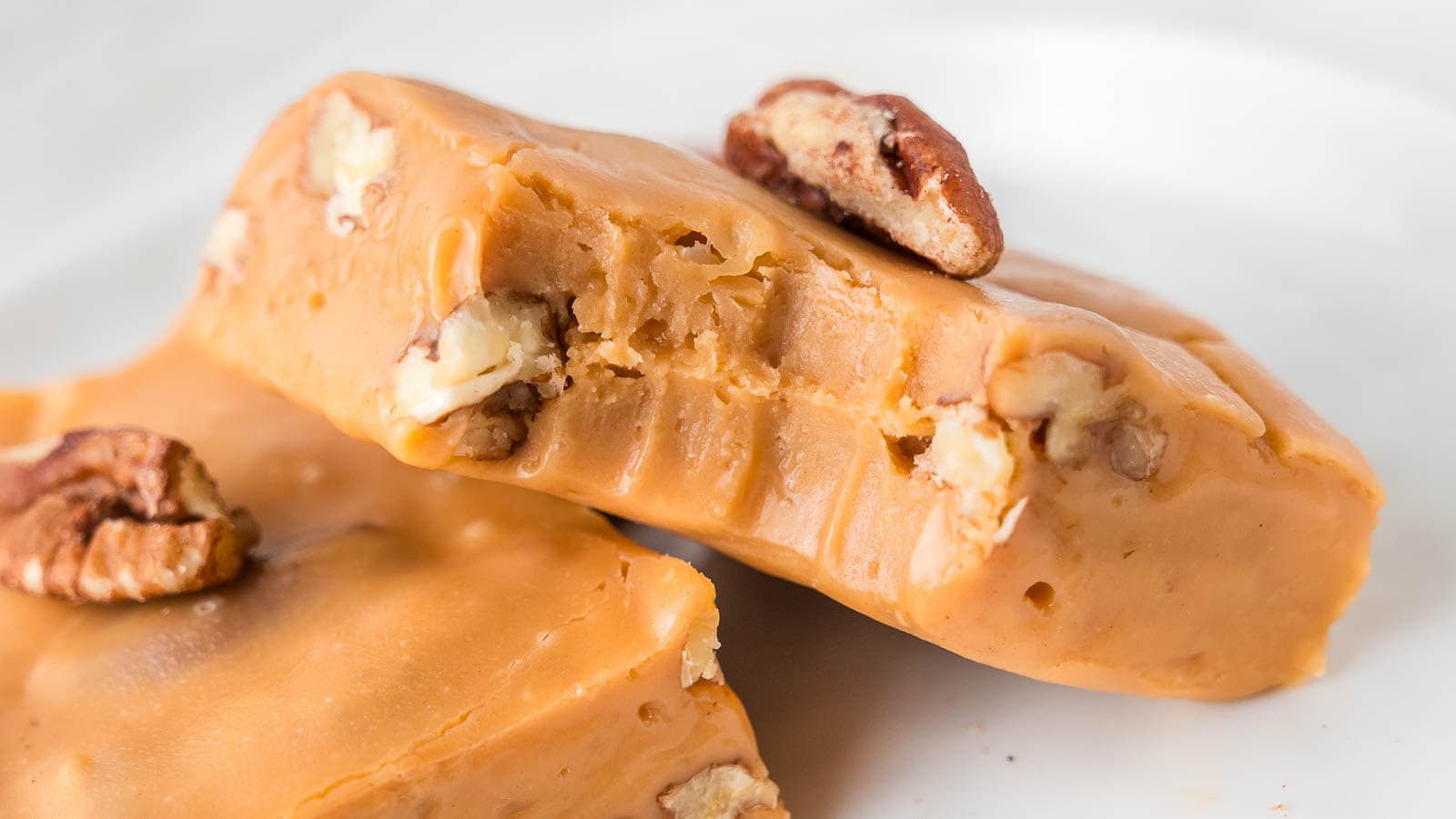 Butterscotch Peacan Fudge by Tessie's Table.