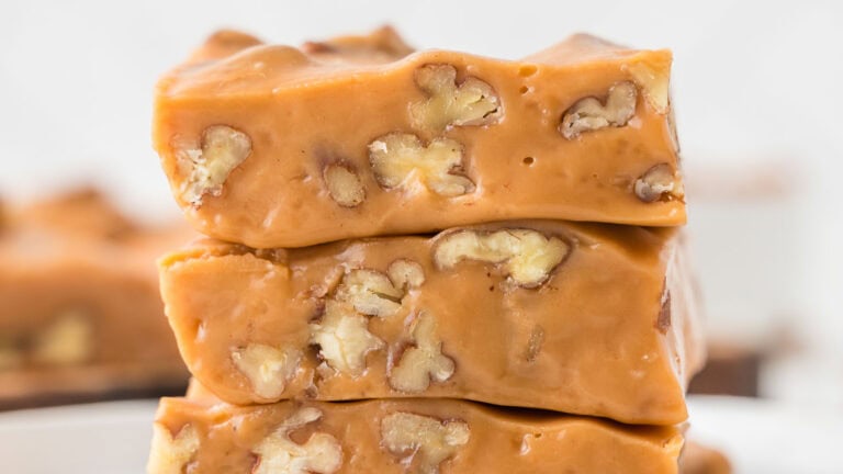 Butterscotch Peacan Fudge by Tessie's Table.