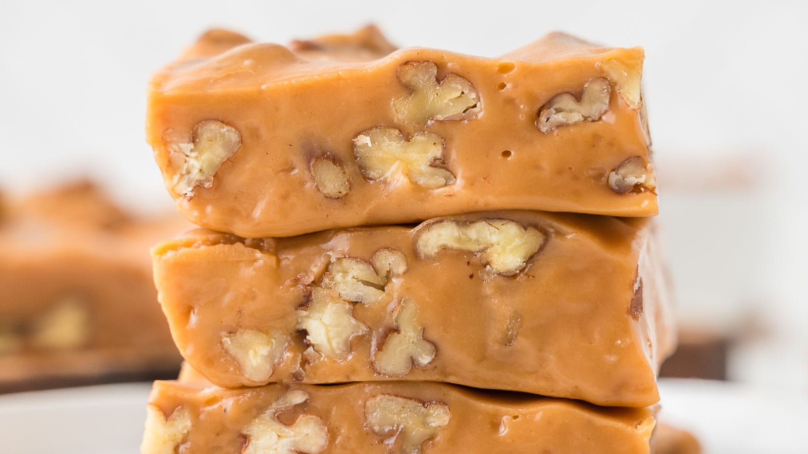 Butterscotch Peacan Fudge by Tessie's Table.