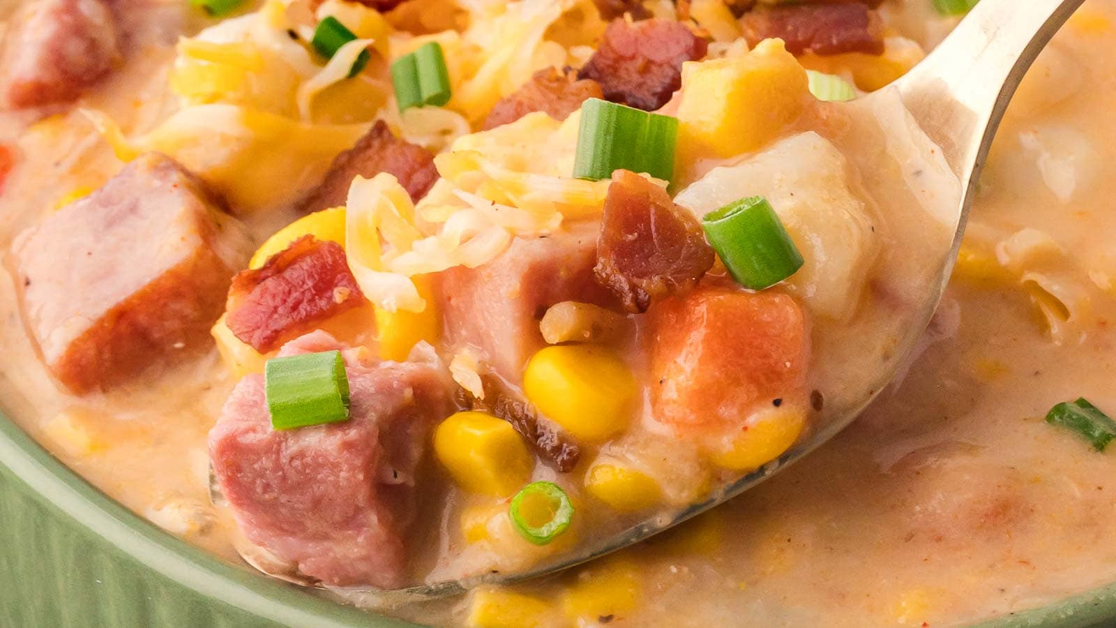 Ham and Corn Chowder by Tessie's Table.