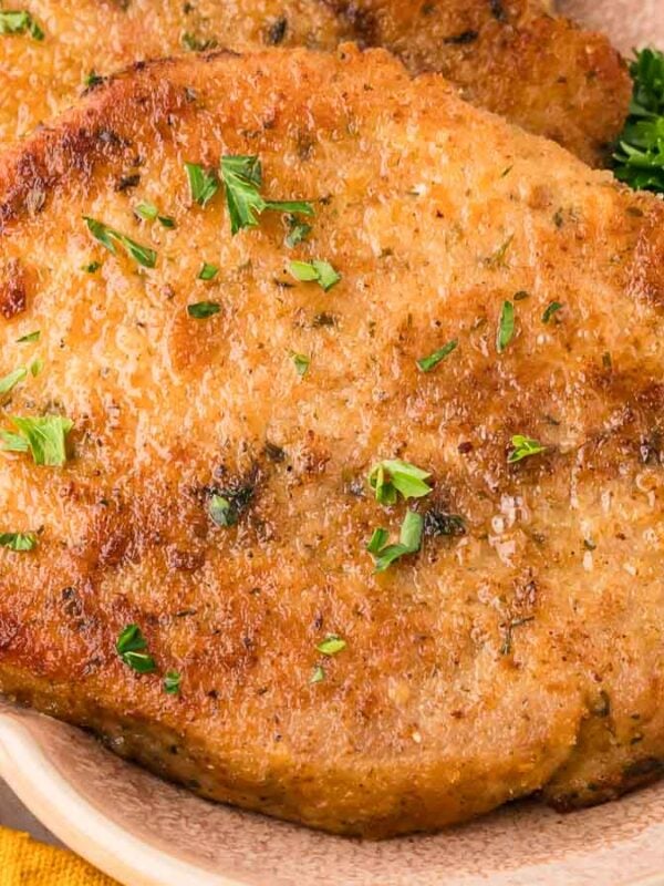 Parmesan Crusted Pork Chops