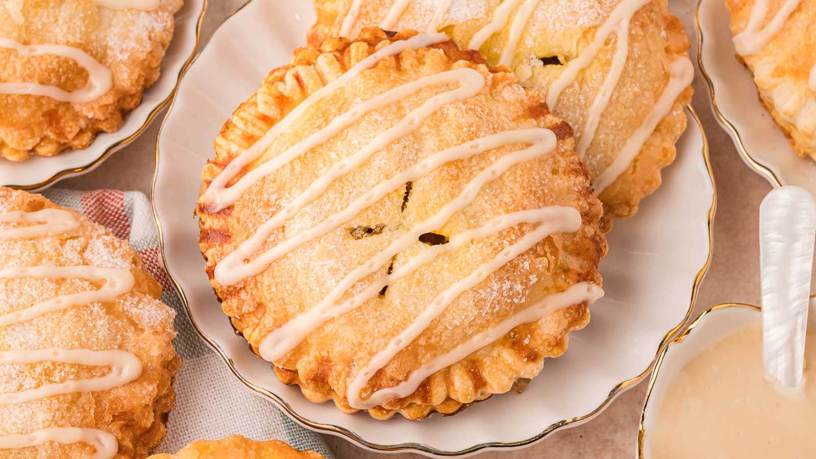 Pumpkin Hand Pies by Tessie's Table.