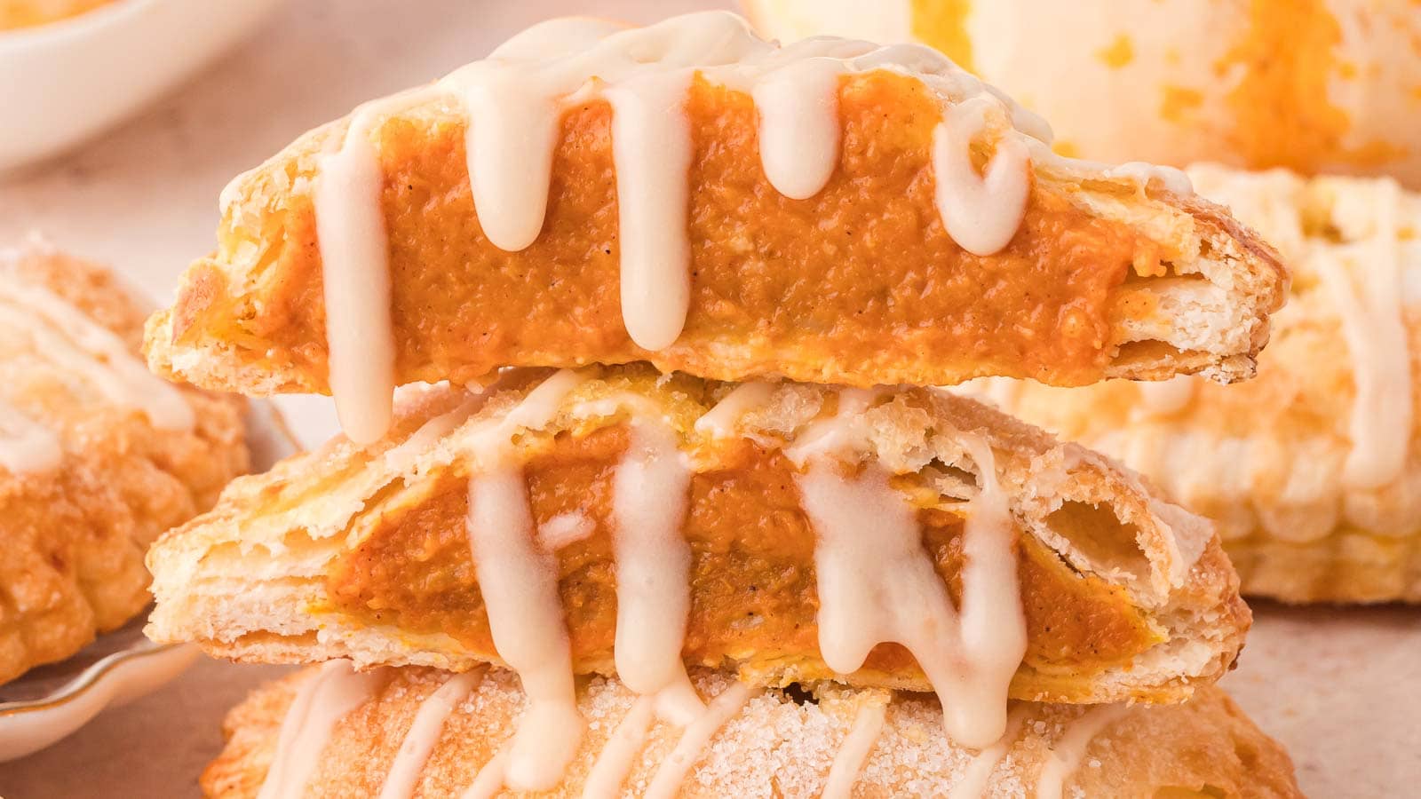 Pumpkin Hand Pies by Tessie's Table.