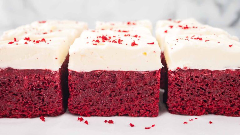 Red Velvet Brownies By Tessie's Table.