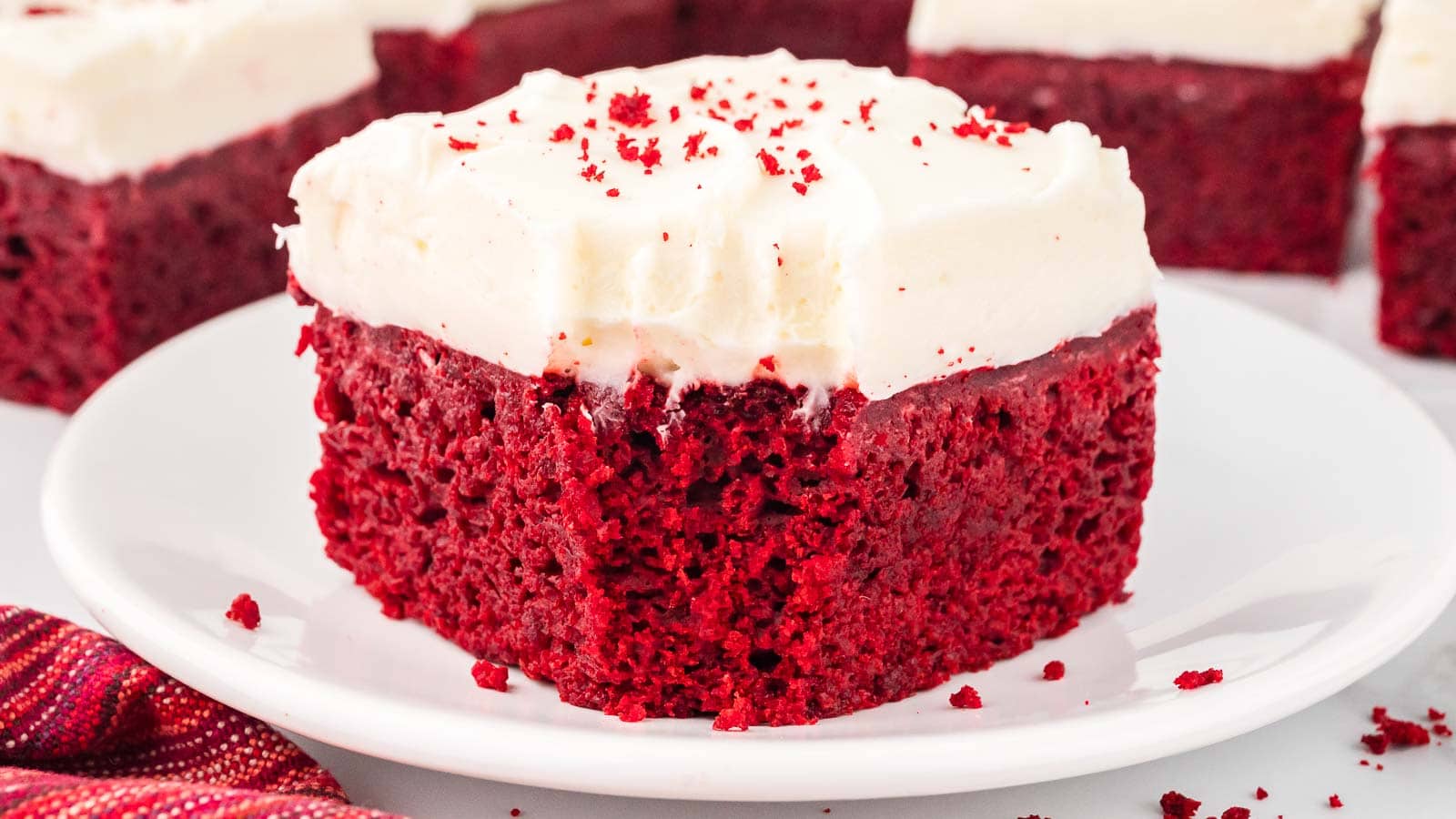 Red Velvet Brownies By Tessie's Table.