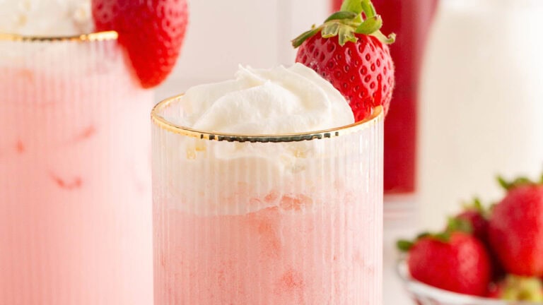 Strawberry Cream Soda by Tessie's Table.