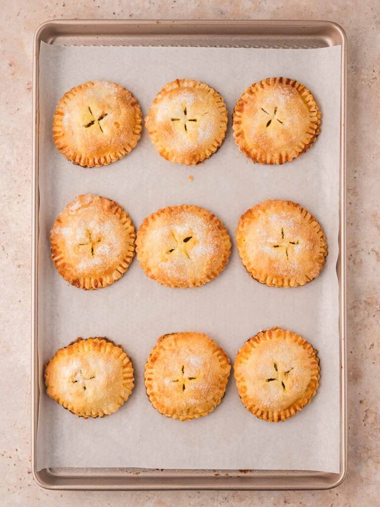 Cooked Pumpkin Hand Pies.