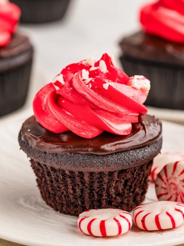 Chocolate Peppermint Cupcakes