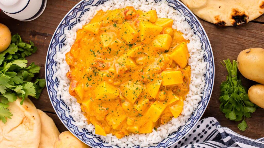 Potato Curry by Tessie's Table.