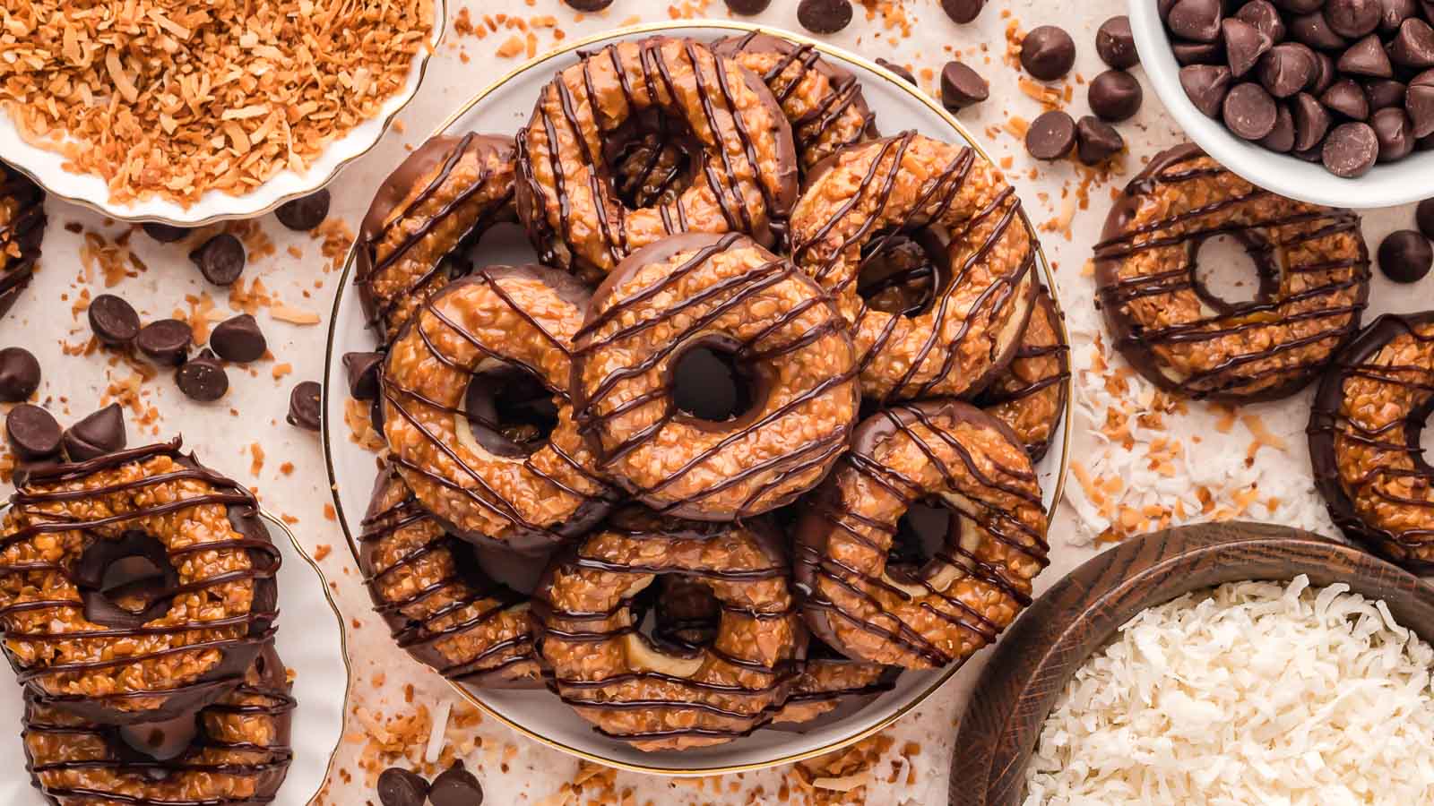 Samoas Cookies by Tessie's Table.