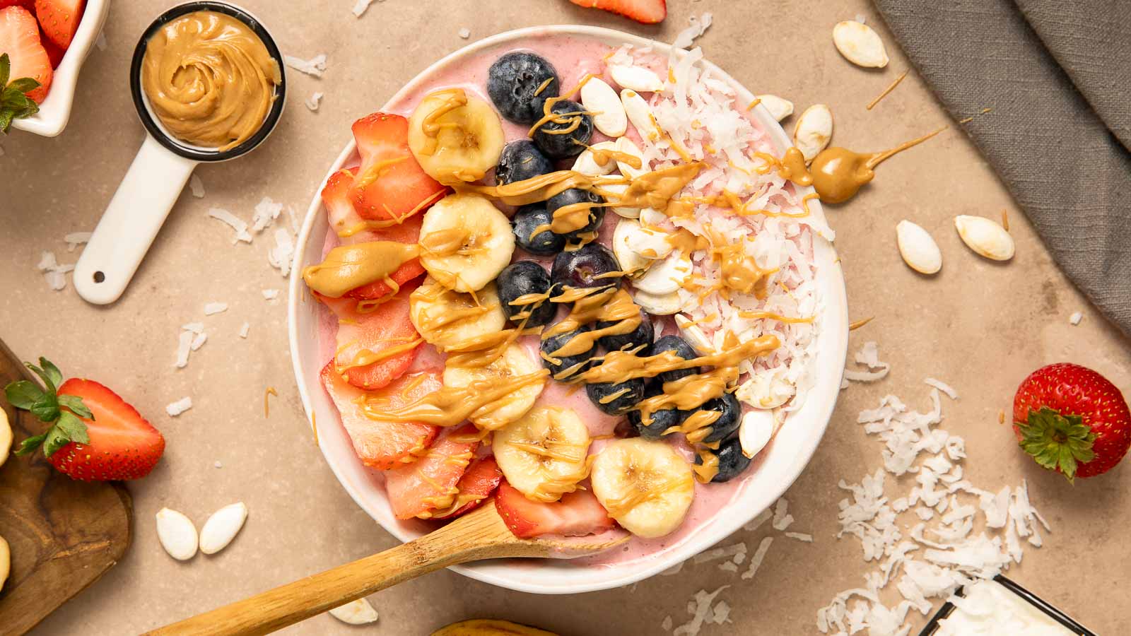 Smoothie Bowl by Tessie's Table.