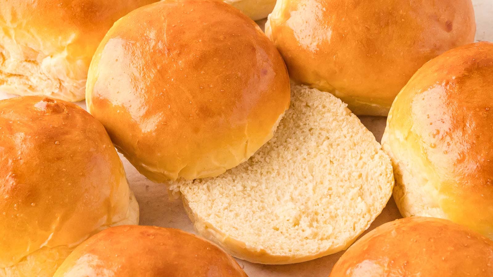 Brioche Buns by Tessie's Table.