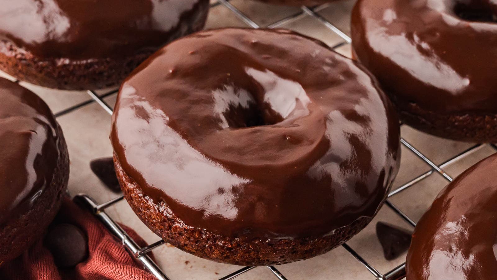 Chocolate Glazed Donuts by Tessie's Table.