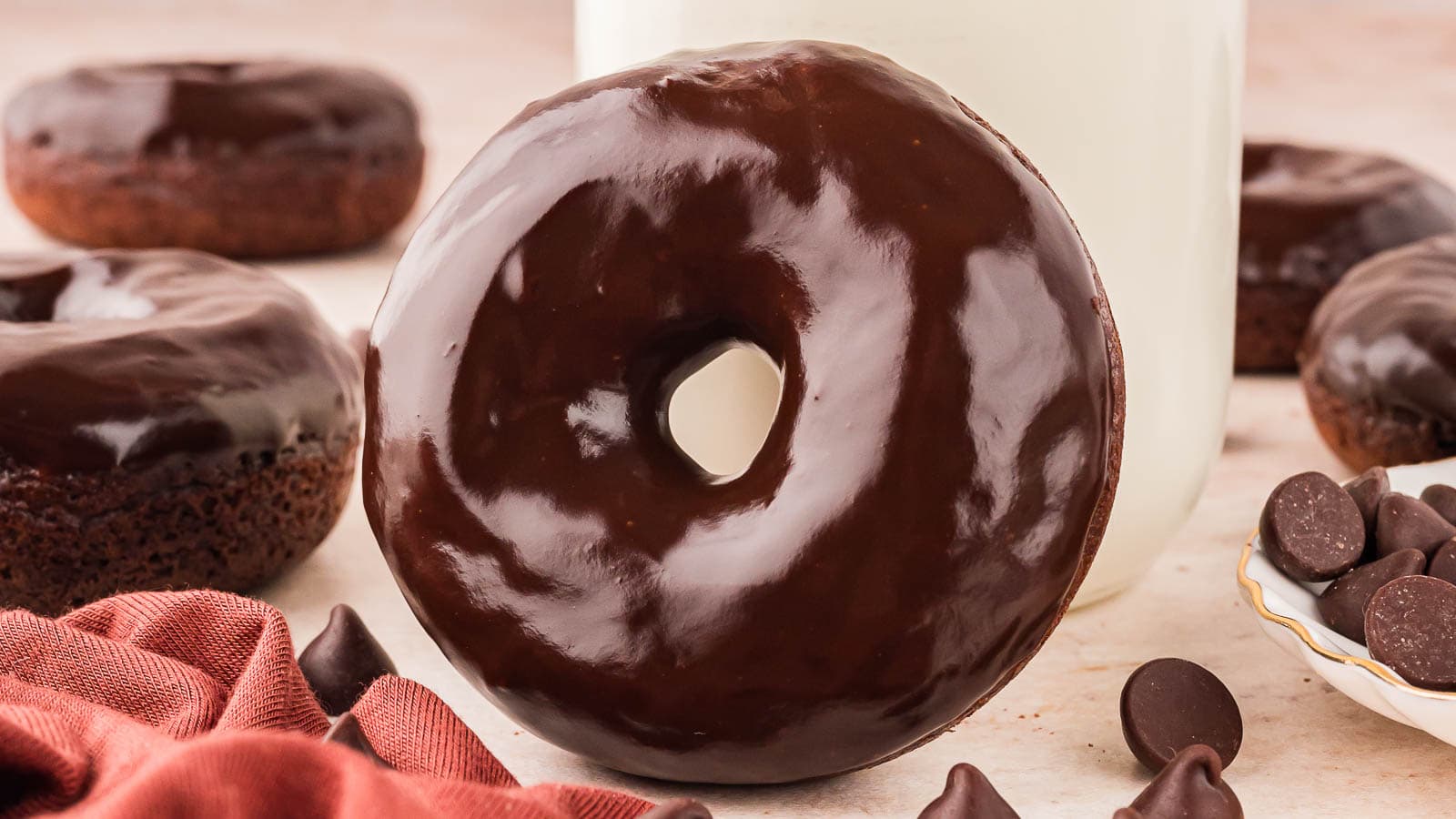 Chocolate Glazed Donuts by Tessie's Table.