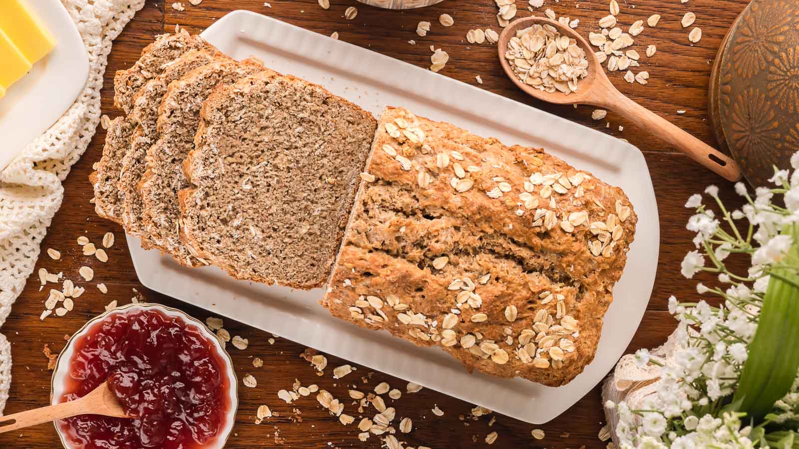 Irish brown bread by Tessie's Table.