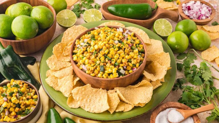 Chipotle Corn Salsa by Tessie's Table