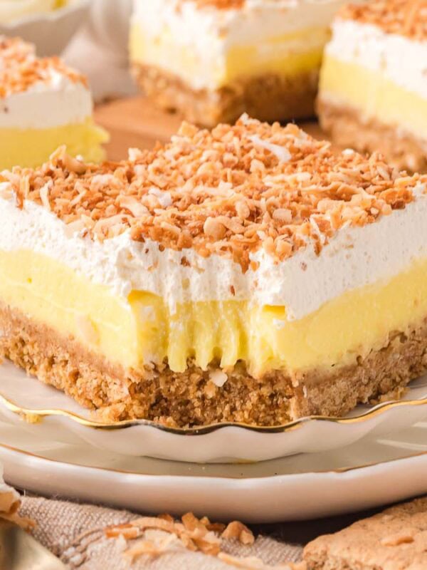 Coconut Cream Bars