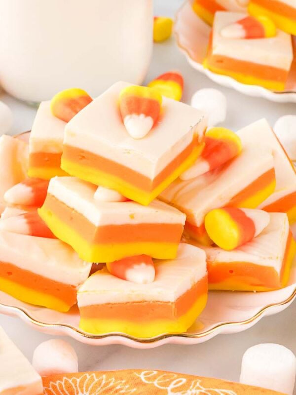 Candy Corn Fudge