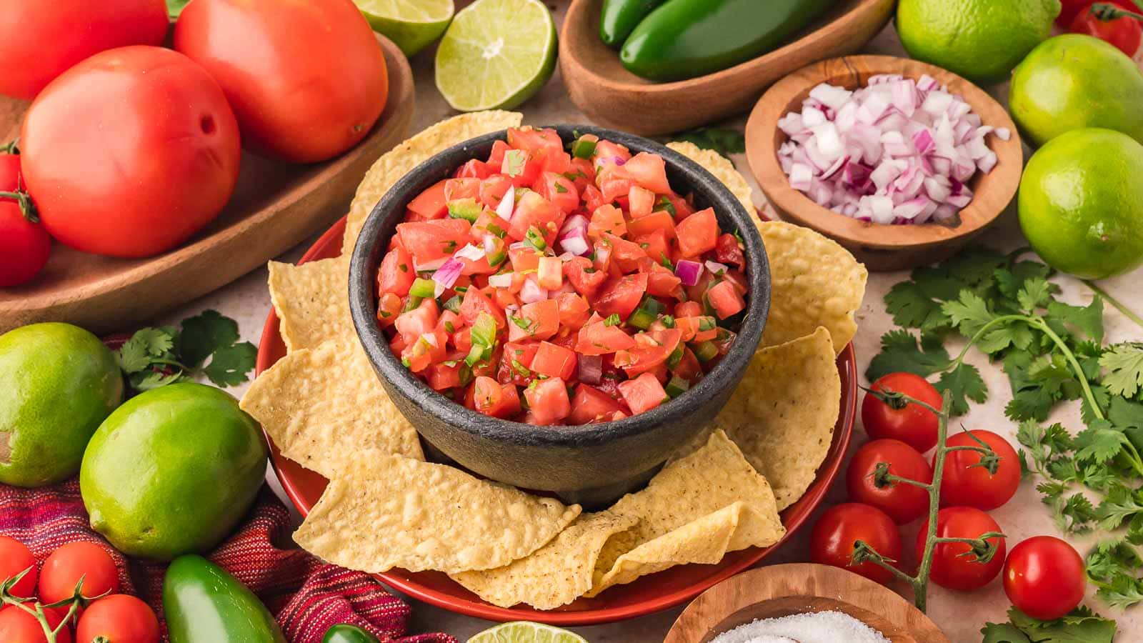 Fresh Tomato Salsa by Tessie's Table.