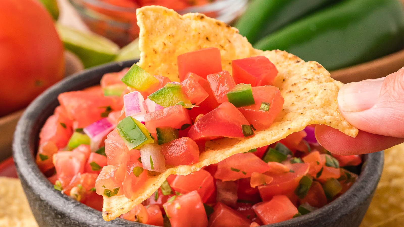 Fresh Tomato Salsa by Tessie's Table.