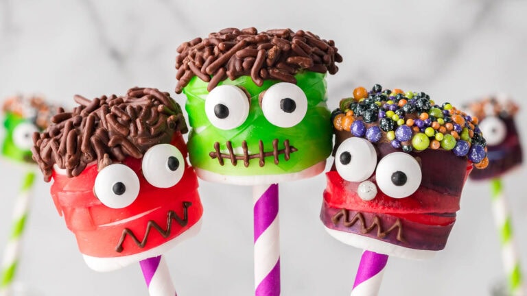 Marshmallow Monsters by Tessie's Table.