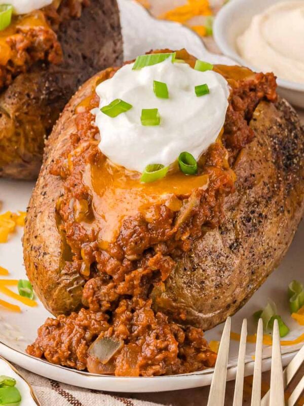Sloppy Joe Baked Potato