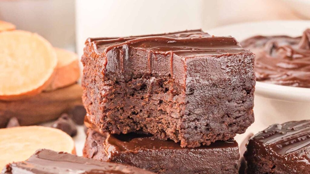 Sweet Potato Brownies by Tessie's Table.