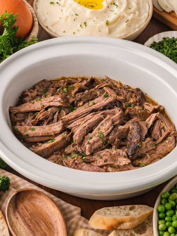 Slow Cooker Shredded Beef