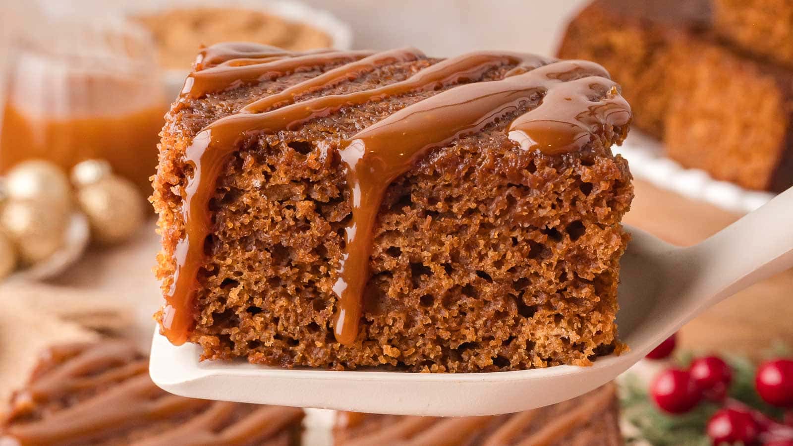 Gingerbread Cake by Tessie's Table.