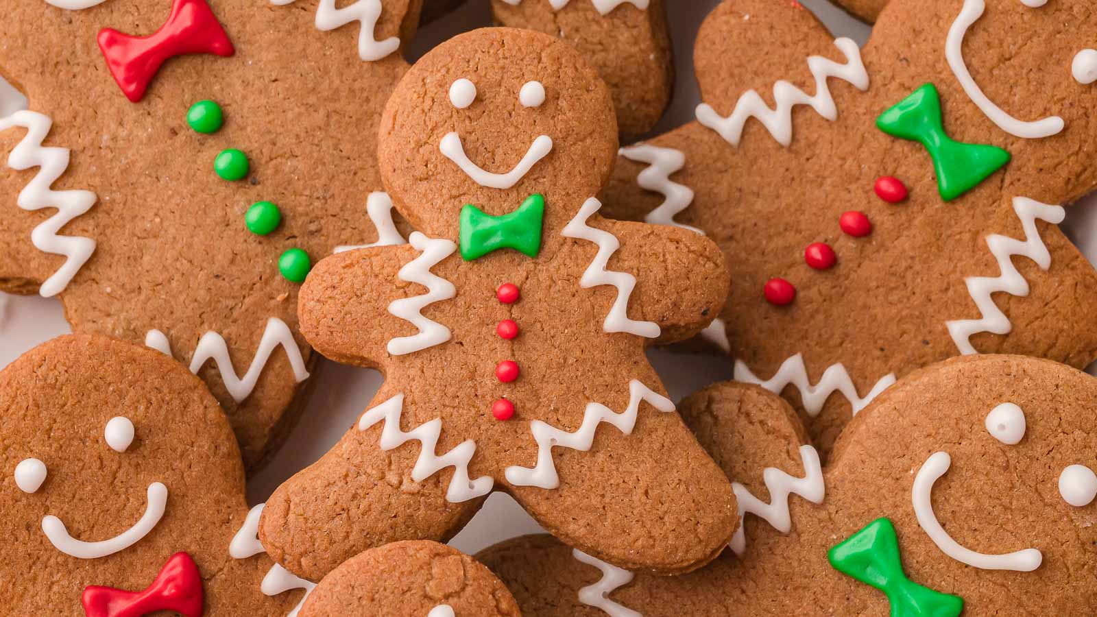 Gingerbread Man Cookies by Tessie's Table
