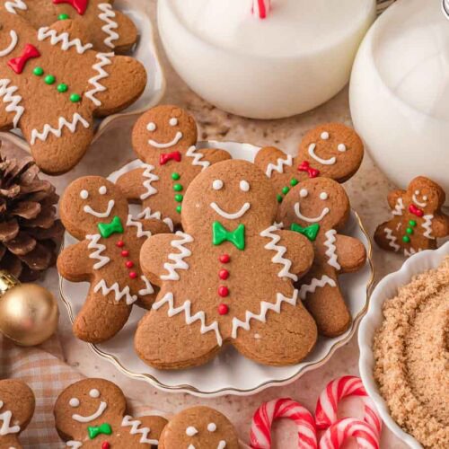 Gingerbread Man Cookies by Tessie's Table