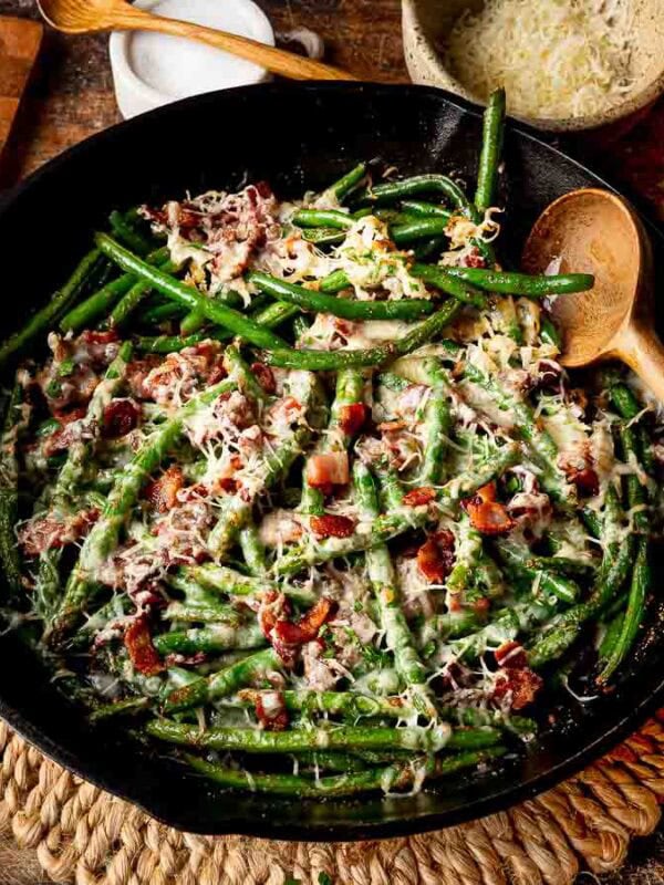 Cheesy Green Beans
