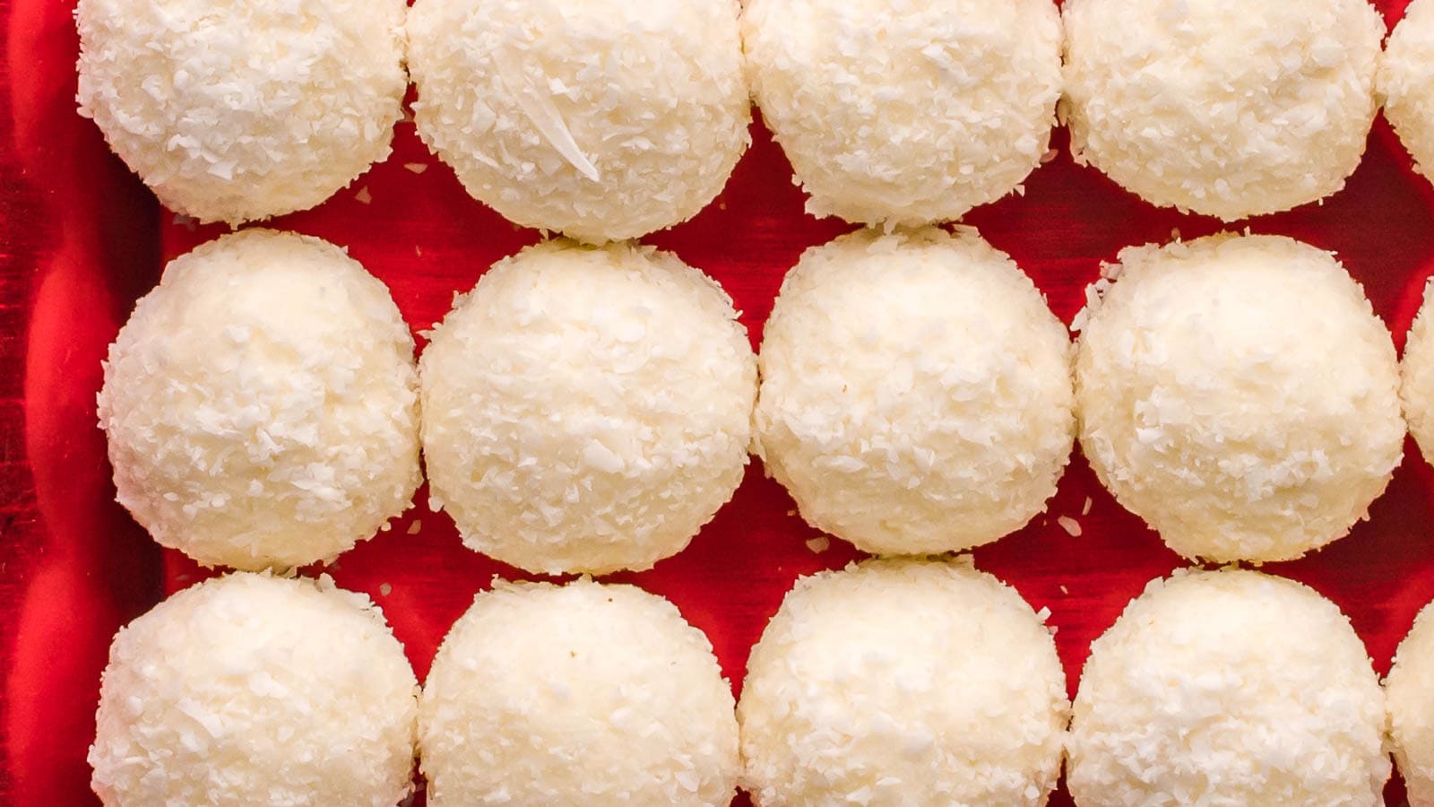 Coconut Snowball Cookies By Tessie's Table.
