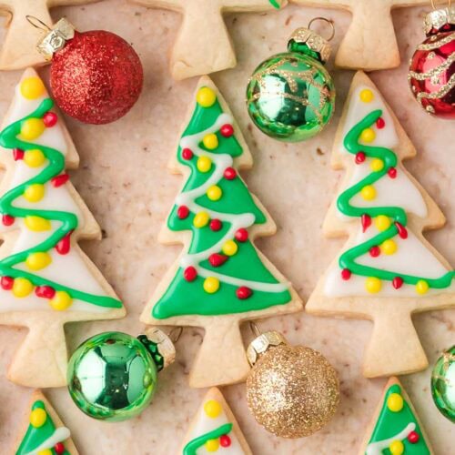 Christmas Sugar Cookies By Tessie's Table.