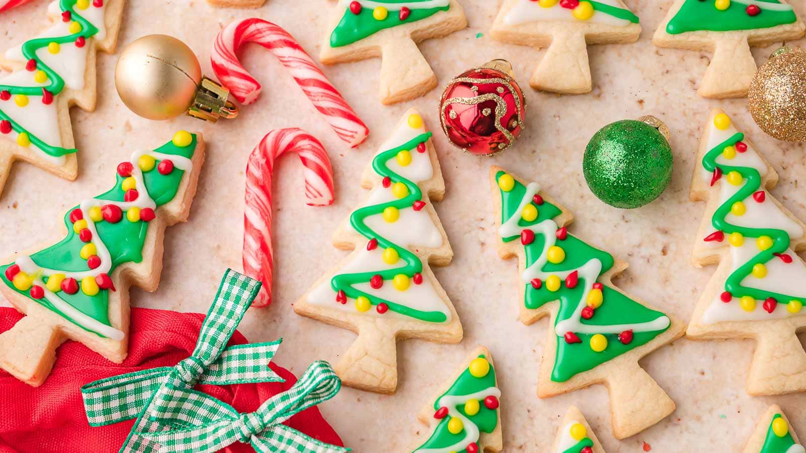 Christmas Sugar Cookies By Tessie's Table.