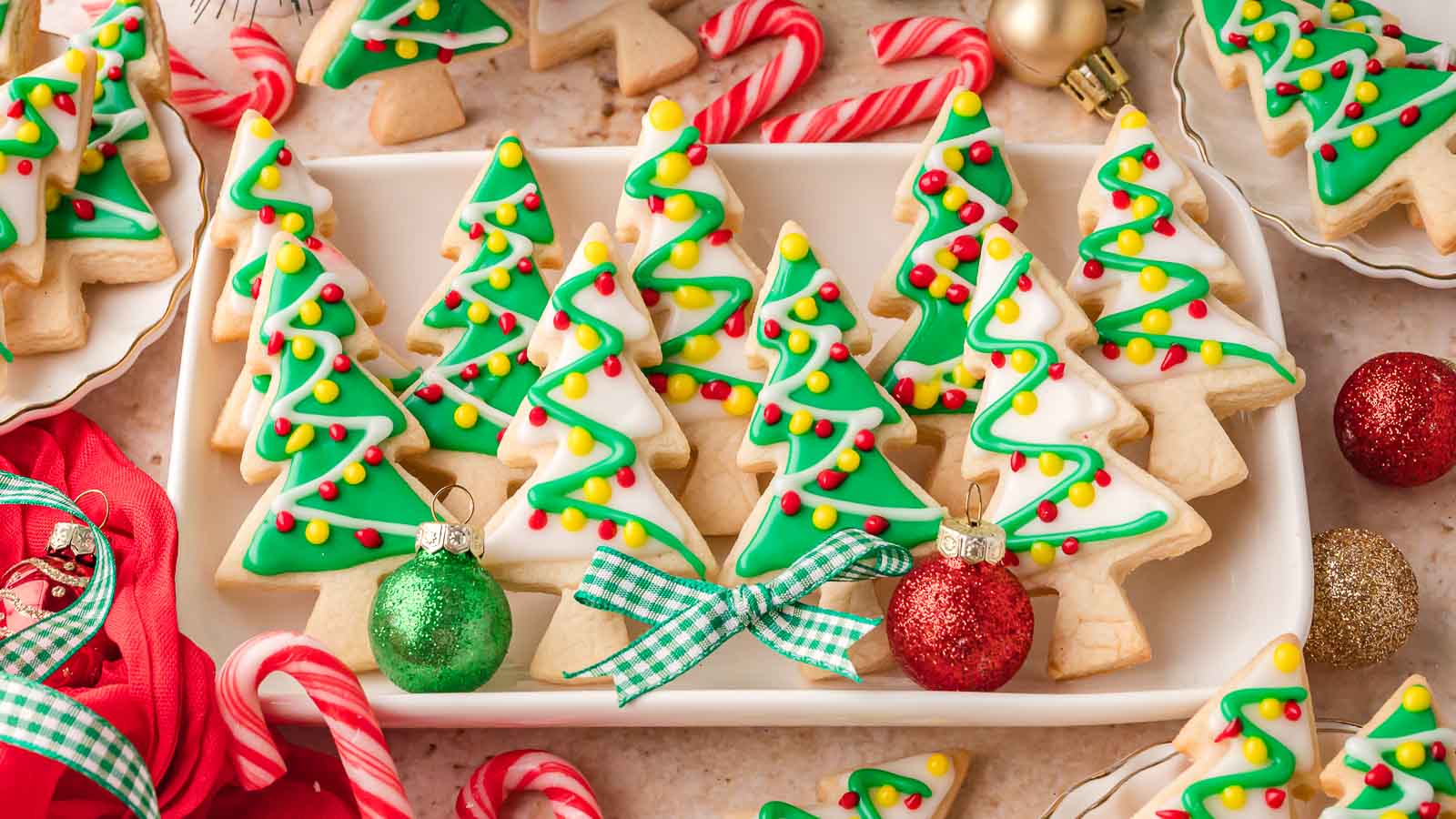 Christmas Sugar Cookies By Tessie's Table.