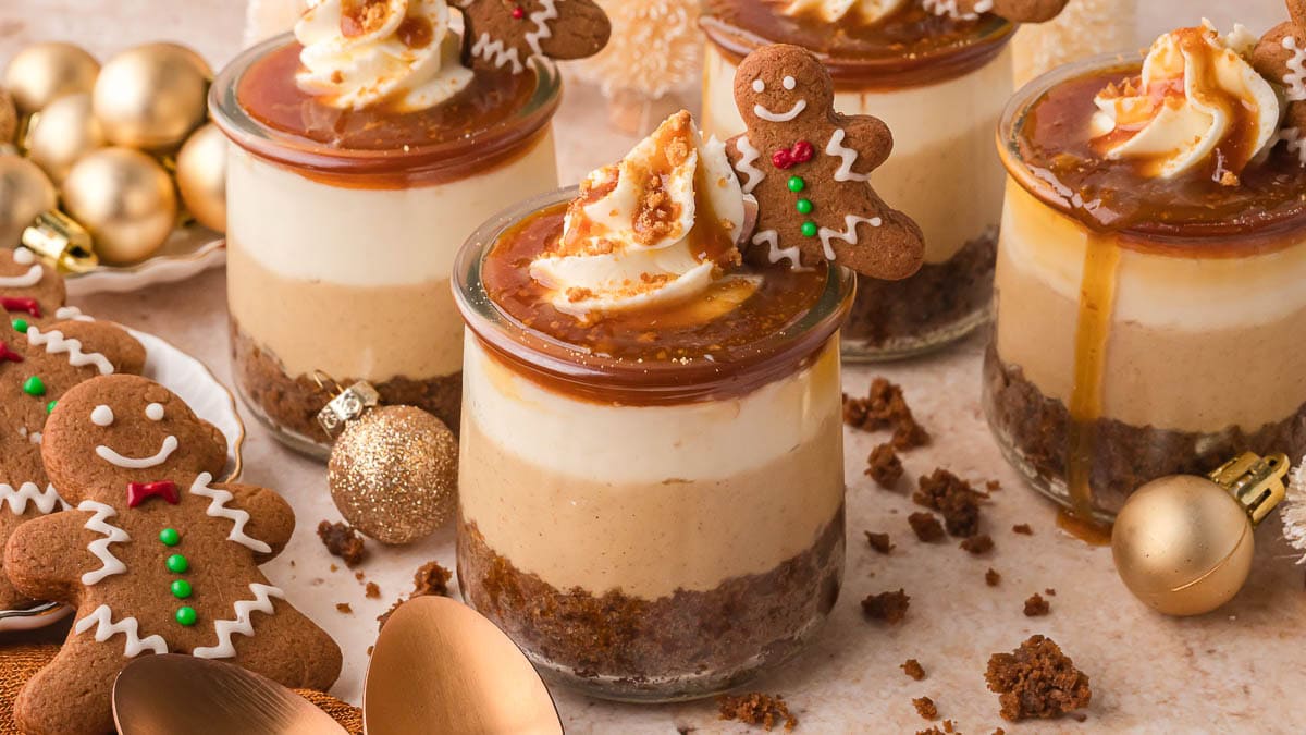 Mini Gingerbread Trifle by Tessie's Table.