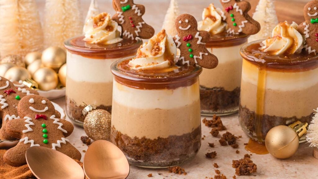 Mini Gingerbread Trifle by Tessie's Table.