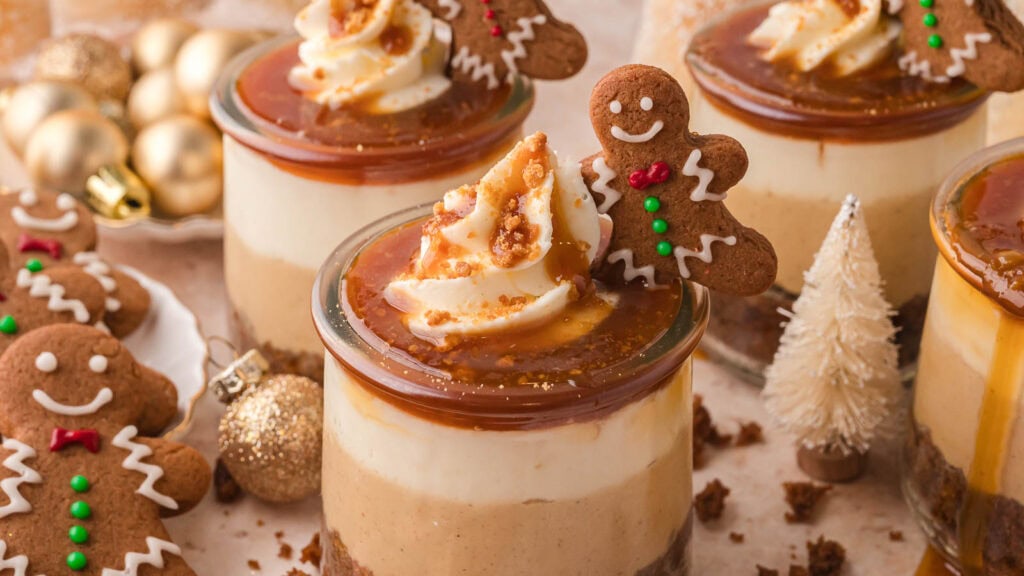 Mini Gingerbread Trifle by Tessie's Table.