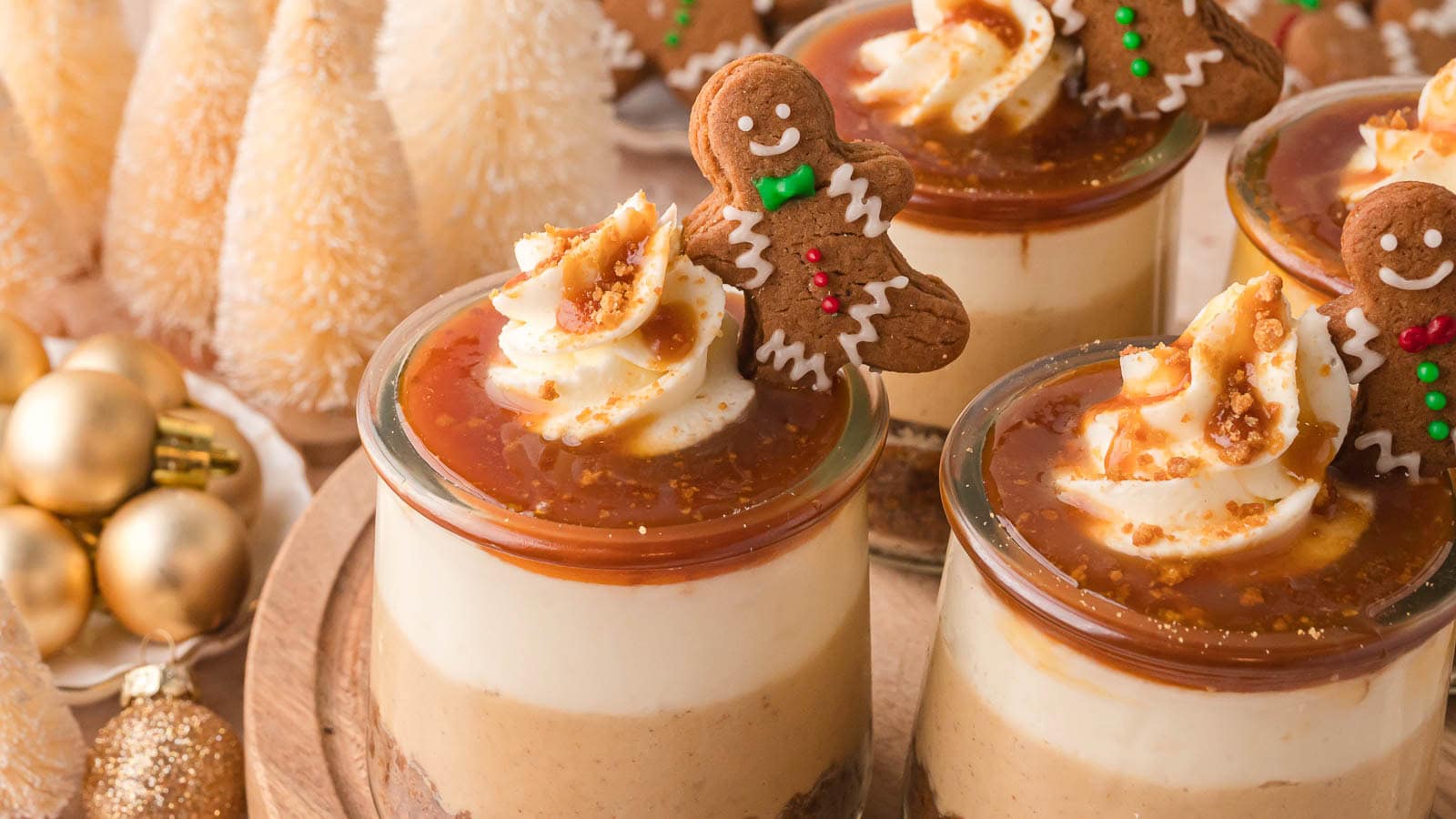 Mini Gingerbread Trifle by Tessie's Table.