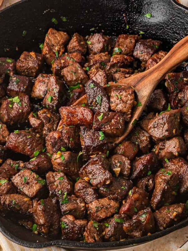 Garlic Butter Steak Bites